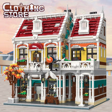 Load image into Gallery viewer, 3065PCS MOC City Street Clothing Store Shop Model Figures Toy Building Block Brick Gift Kids Compatible Lego