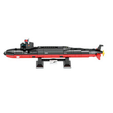 Load image into Gallery viewer, 353PCS Military WW2 Type 094 09-Ⅳ Strategic Nuclear Submarine Model Toy Building Block Brick Gift Kids Compatible Lego