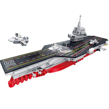 Load image into Gallery viewer, 1002PCS Military WW2 8in1 003 Aircraft Carrier Ship Figure Model Toy Building Block Brick Gift Kids Compatible Lego
