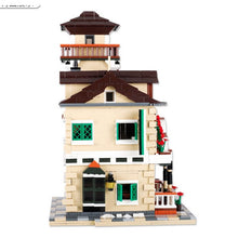 Load image into Gallery viewer, 2237PCS MOC Wharf Pier Boat House Diner Restaurant Model Figure Toy Building Block Brick Gift Kids