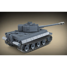 Load image into Gallery viewer, 503PCS Military WW2 Tiger I Sd.Kfz.181 Tank Figure Model Toy Building Block Brick Gift Kids