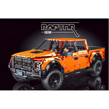 Load image into Gallery viewer, 3249PCS MOC Technic Orange F150 Raptor SUV Pick Up Car Truck Model Toy Building Block Brick Gift Kids Compatible Lego
