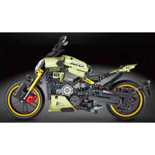 Load image into Gallery viewer, 658PCS MOC Technic Motorcycle Motor Bike Model Toy Building Block Brick Gift Kids
