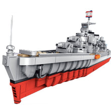 Load image into Gallery viewer, 1338PCS Military WW2 Fletcher Class Destroyer Ship US Model Toy Building Block Brick Gift Kids Compatible Lego