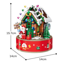 Load image into Gallery viewer, 502PCS Christmas Music Box Santa House Model Building Block Brick Toy Gift Set Kids