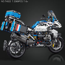 Load image into Gallery viewer, 2369PCS MOC Technic Large BMW R1200GS Motorcycle Motor Bike Model Toy Building Block Brick Gift Kids 1:5