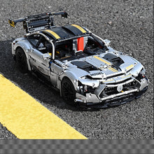 Load image into Gallery viewer, 2872PCS MOC Static Technic Speed Silver AMG GT Super Racing Sports Car Model Toy Building Block Brick Gift Kids Compatible Lego 1:8