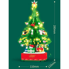 Load image into Gallery viewer, 486PCS Christmas Tree Light Music Box Model Building Block Brick Toy Gift Set Kids New