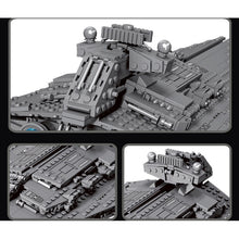 Load image into Gallery viewer, 891PCS Space Star Warship Battleship Frigate Model Display Building Block Brick Toy Gift Set Kids New