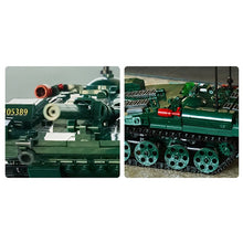Load image into Gallery viewer, 692PCS Military WW2 STRV-103 Main Tank Figure Model Toy Building Block Brick Gift Kids