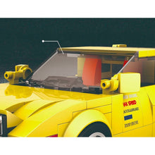 Load image into Gallery viewer, 329PCS MOC Speed Cartoon Comic Initial D RX7 FD 3S Racing Sports Car Model Toy Building Block Brick Gift Kids Compatible Lego With Display Box