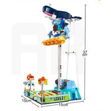 Load image into Gallery viewer, 764PCS MOC City Funfair Amusement Park The Abyss Turbo Drop Figure Model Toy Building Block Brick Gift Kids Compatible Lego