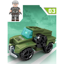 Load image into Gallery viewer, 445PCS MOC 8in1 Rescue Mecha Man Figure Model Toy Building Block Brick Gift Kids