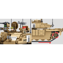Load image into Gallery viewer, 1687PCS Military WW2 Challenger II Main Battle Tank Figure Model Toy Building Block Brick Gift Kids Compatible Lego 1:28