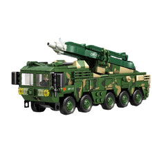Load image into Gallery viewer, 522PCS Military WW2 DF-17 Hypersonic Missiles Truck Figure Model Toy Building Block Brick Gift Kids