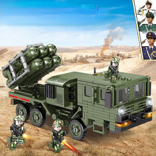Load image into Gallery viewer, 470PCS Military WW2 HQ-16 Air Defense Missile Truck Figure Model Toy Building Block Brick Gift Kids