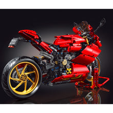 Load image into Gallery viewer, 1809PCS MOC Technic Large Ducati V4R Motorcycle Motor Bike Model Toy Building Block Brick Gift Kids Compatible Lego 1:5
