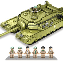 Load image into Gallery viewer, 2986PCS Military WW2 Large T28 Heavy Tank Figure Model Toy Building Block Brick Gift Kids DIY