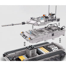 Load image into Gallery viewer, 1498PCS Military WW2 Leopard 2A7 Treads Tank Model Toy Building Block Brick Gift Kids Compatible Lego