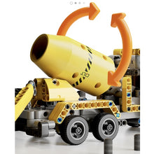 Load image into Gallery viewer, 398PCS Technic City Engineering Transport Vehicle Cement Mixer Truck Car Model Building Block Brick Toy Gift Set Kids Compatible Lego
