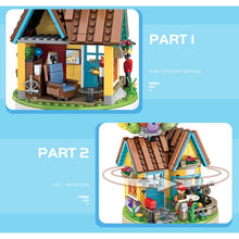 Load image into Gallery viewer, 528PCS Music Box Creative Balloon House Model Toy Building Block Brick Gift Set Kids New