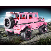 Load image into Gallery viewer, 2829PCS MOC Large Static Technic Pink G Class 6x6 G63 SUV Off Road Car Model Toy Building Block Brick Gift Kids Compatible Lego 1:8