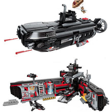 Load image into Gallery viewer, 1196PCS MOC Submarine Model Figure Toy Building Block Brick Gift Kids Compatible Lego