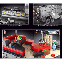 Load image into Gallery viewer, 6068PCS MOC Technic Large RV 8x8 Off Road Recreational Vehicle Truck Model Toy Building Block Brick Gift Kids Compatible Lego