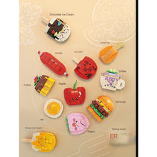 Load image into Gallery viewer, MOC Refrigerator Fridge Magnets Cute Animal Food Architecture Scenic Spots Transportation Model Toy Building Block Brick Gift Kids Compatible Lego