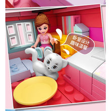 Load image into Gallery viewer, 940PCS Girl Sweet House Home Figure Model Toy Building Block Brick Gift Kids