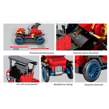 Load image into Gallery viewer, 453PCS MOC Technic Duria Vintage Classic Car Building Block Brick Model Toy Gift Set Kids New