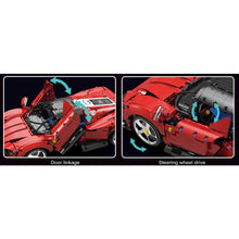 Load image into Gallery viewer, 2438PCS MOC Static Technic Speed SP3 Daytona Super Racing Sports Car Model Toy Building Block Brick Gift Kids Compatible Lego 1:10