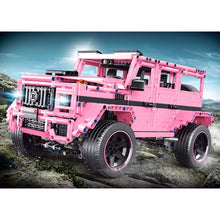 Load image into Gallery viewer, 2829PCS MOC Large Static Technic Pink G Class 6x6 G63 SUV Off Road Car Model Toy Building Block Brick Gift Kids Compatible Lego 1:8