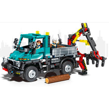 Load image into Gallery viewer, 910PCS MOC Technic City Unimog Logging Vehicle Truck Figure Model Toy Building Block Brick Gift Kids Compatible Lego