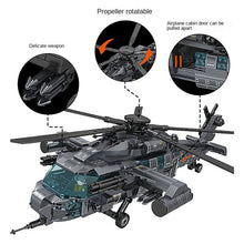 Load image into Gallery viewer, 1084PCS Military WW2 2in1 WZ-20 Helicopter V-22 Osprey Figures Model Toy Building Block Brick Gift Kids Compatible Lego