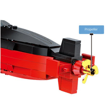 Load image into Gallery viewer, 1003PCS Military WW2 Ohio Class Strategic Nuclear Power Submarine Figure Model Toy Building Block Brick Gift Kids Compatible Lego