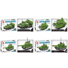 Load image into Gallery viewer, 952PCS MOC Military 4in1 WW2 T90 Tank Figure Model Toy Building Block Brick Gift Kids