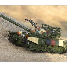 Load image into Gallery viewer, 422PCS Military WW2 T-72 Main Battle Tank Model Toy Building Block Brick Gift Kids