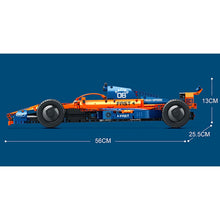Load image into Gallery viewer, 928PCS MOC Technic F1 Orange Formula One Racing Car Model Toy Building Block Brick Gift Kids Compatible Lego