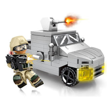Load image into Gallery viewer, 515PCS Military WW2 4in1 Arleigh Burke Class Destroyer DDG51 Figure Model Toy Building Block Brick Gift Kids