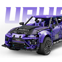 Load image into Gallery viewer, 2375PCS MOC Technic Speed Racing SUV Blue URUS Sports Car Model Toy Building Block Brick Gift Kids Display Compatible Lego 1:8