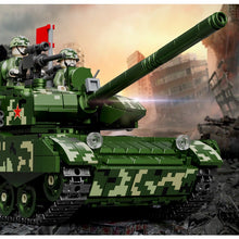 Load image into Gallery viewer, 945PCS Military WW2 Type 99A Main Tank Figure Model Toy Building Block Brick Gift Kids