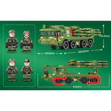 Load image into Gallery viewer, 744PCS MOC Military PHL-03 Multiple Launch Rocket System Figure Model Toy Building Block Brick Gift Kids