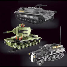 Load image into Gallery viewer, 3654PCS Military WW2 Barbarossa Project Scene Tank Sand Table Model Toy Display Building Block Brick Gift Kids