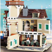 Load image into Gallery viewer, 2237PCS MOC Wharf Pier Boat House Diner Restaurant Model Figure Toy Building Block Brick Gift Kids
