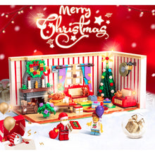 Load image into Gallery viewer, 1208PCS Christmas Santa Scene Room House Figures Model Building Block Brick Gift Set Kids New Compatible Lego