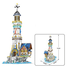 Load image into Gallery viewer, 3228PCS MOC City Street European Century Lighthouse Model Toy Building Block Brick Gift Kids Compatible Lego
