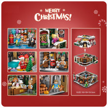 Load image into Gallery viewer, 2506PCS MOC City Street Christmas Cafe Coffee Shop House Store Model Toy Figures Santa Building Block Brick Gift Set Kids New