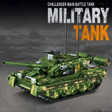 Load image into Gallery viewer, 588PCS MOC Military Type 99 Challenger Main Battle Tank Figure Model Toy Building Block Brick Gift Kids