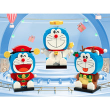 Load image into Gallery viewer, Doraemon Cartoon Comic Mini Figure Minifigure Christmas Construction Action Toy Cute Model Display Building Block Brick Educational Gift Set Kids